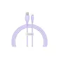 [2.4A Fast Charging | Compatible with Apple 6-14 Fast Charging Cables]Nebula Purple 1m