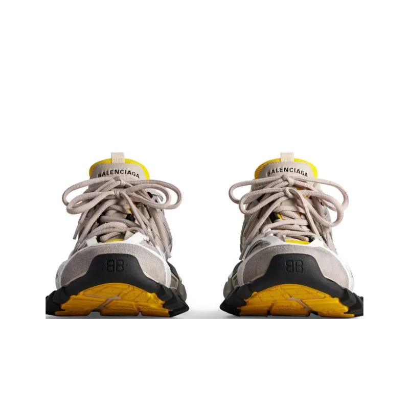Balenciaga Track 1.0 Sneakers 'Yellow White Beige'-4