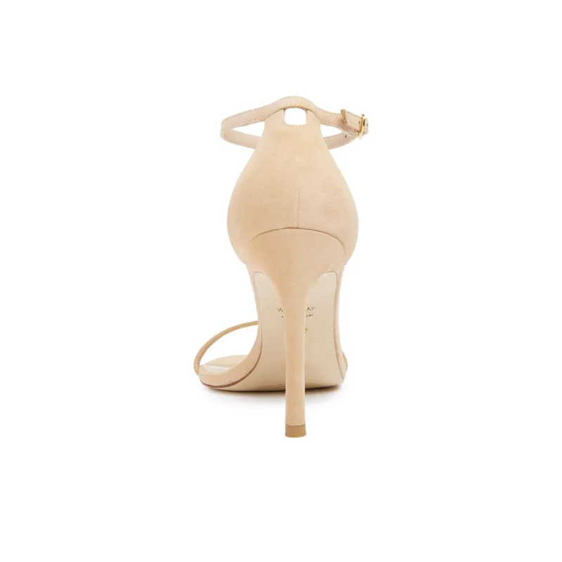 Stuart Weitzman/SW Nudistsong Strap Sandals 10.5cm Women's Beige-3