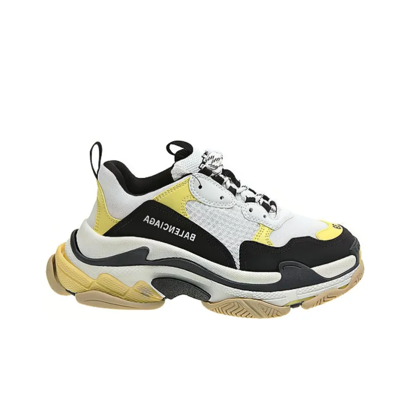 Balenciaga Triple S Sneaker 'Yellow Black'-1