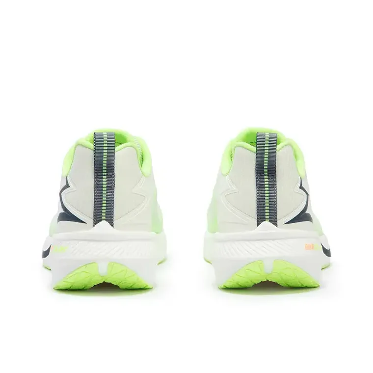 361° Wear Resistant Breathable Cushioning Low Top ET PU Foam Casual Running Shoes Men's White Green-3