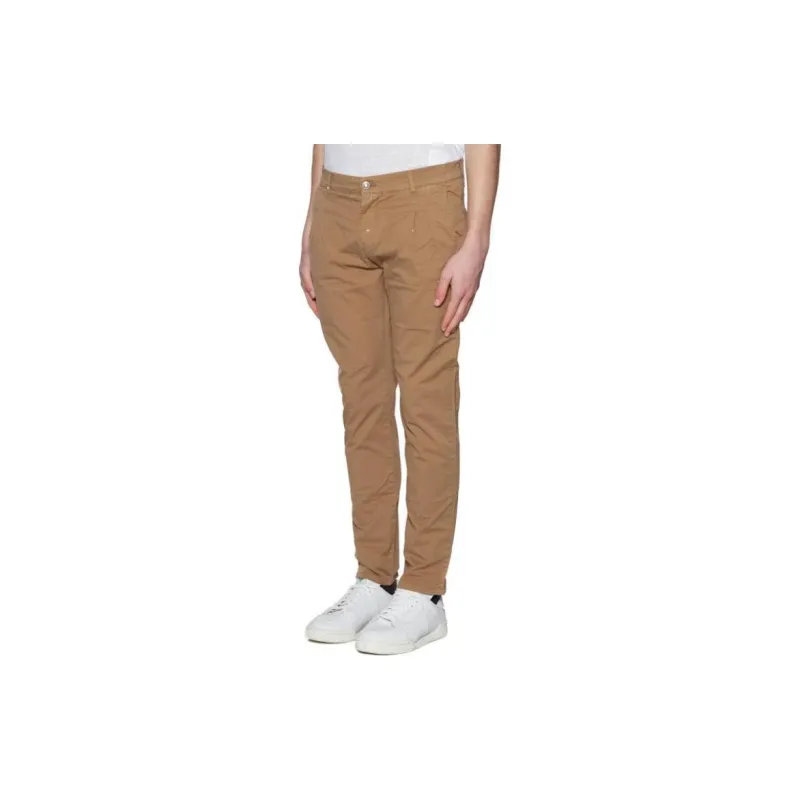 DANIELE ALESSANDRINI Casual Pants Men's Mud-2