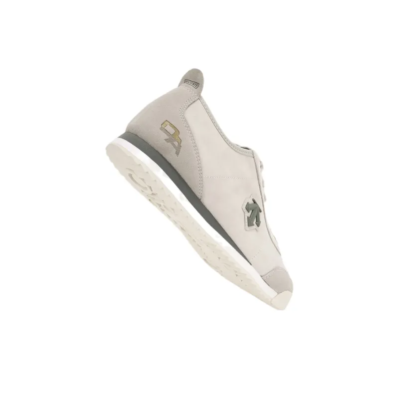 DESCENTE Sport Style CHRON LTR Anti Slip Wear Resistant Low Top Casual Shoes Men's Ecru-3