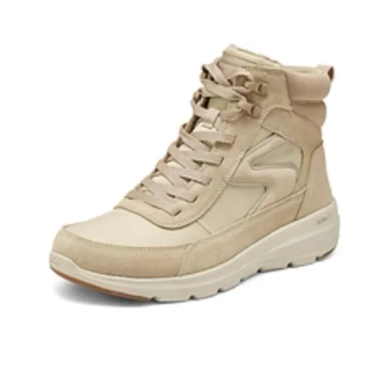 Skechers Warm And Water Resistant Short Snow Boots Women's Khaki-2