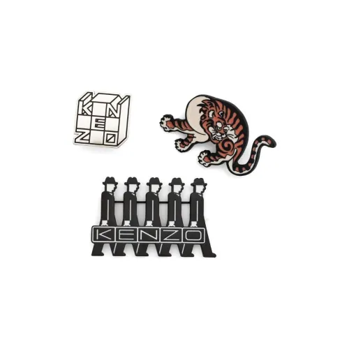 KENZO Asymmetric Pins Set Of Three