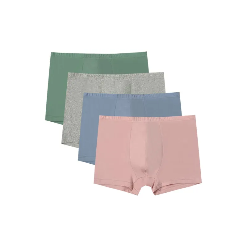 Red Bean Underpants Men's Combo Set-0