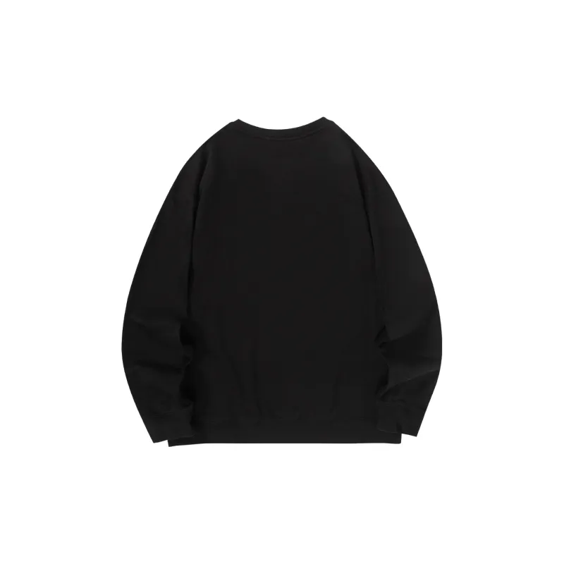 Suamoment Sweatshirt American Casual Couple Top Unisex-1