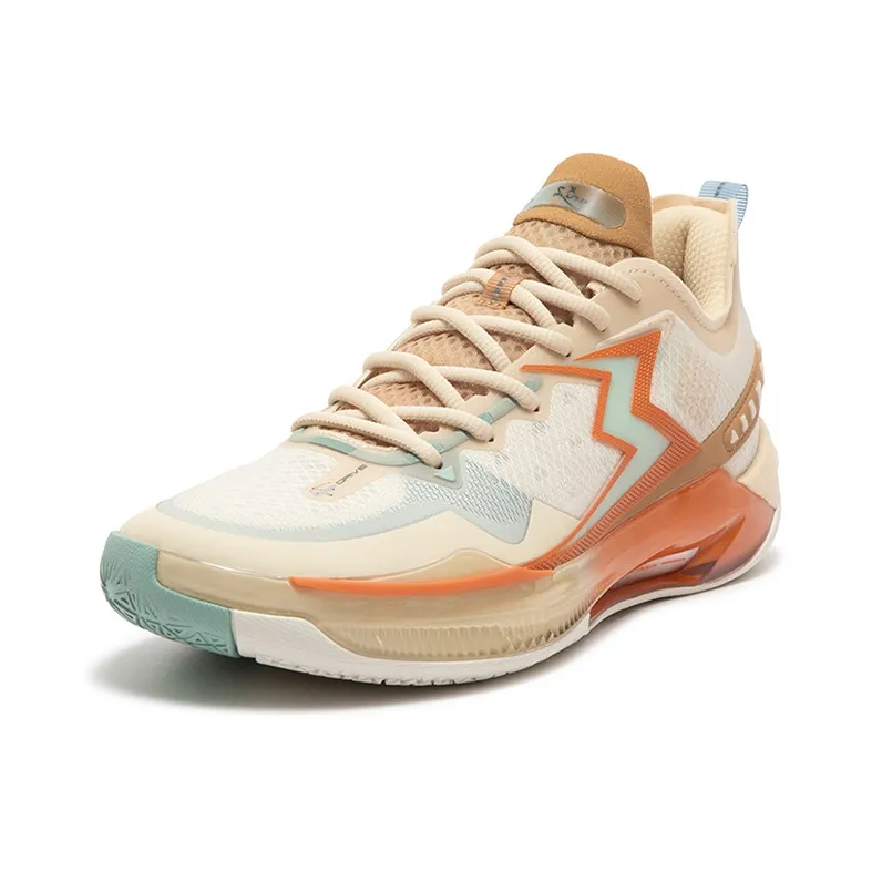 361° BIG3 5.0 Quick PRO Basketball Shoes Men Low Top Sago/Malt Light Brown-1