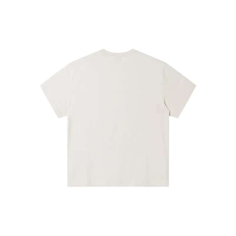 DANGEROUSPEOPLE Crew Neck Short Sleeved T Shirts Unisex-1