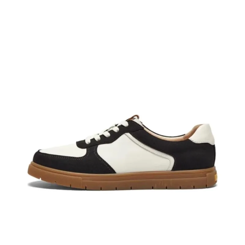 Hush Puppies Low-Top Skateboard Shoes Women's Black-0