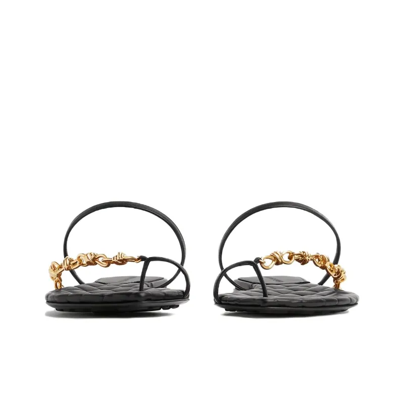 Bottega Veneta Flip Flops Women's Black-2