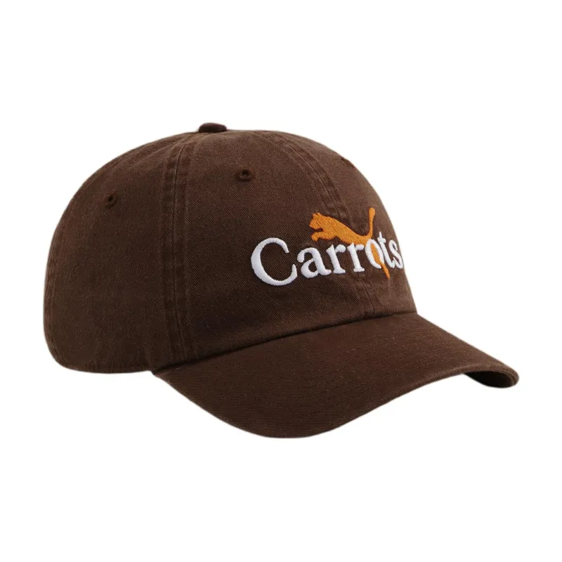 PUMA Cotton Baseball Caps Unisex Coffee-1