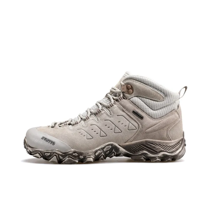 HUMTTO Anti-Slip And Wear-Resistant Coverage Support Rebound Grip High-Top Hiking Shoes Men's Wind Sand Yellow-0