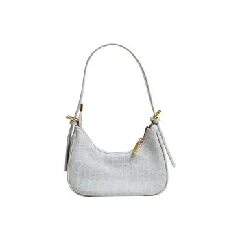 Carksky Canvas Shoulder Bag Regular Women's Light Blue