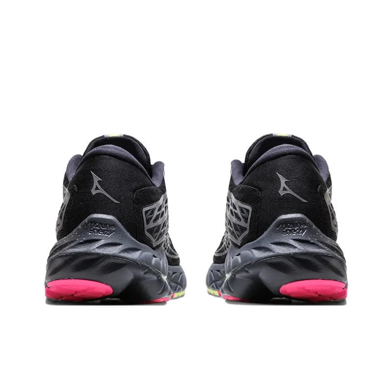 Mizuno Wave Inspire 20 'Black Sunny Lime'-4