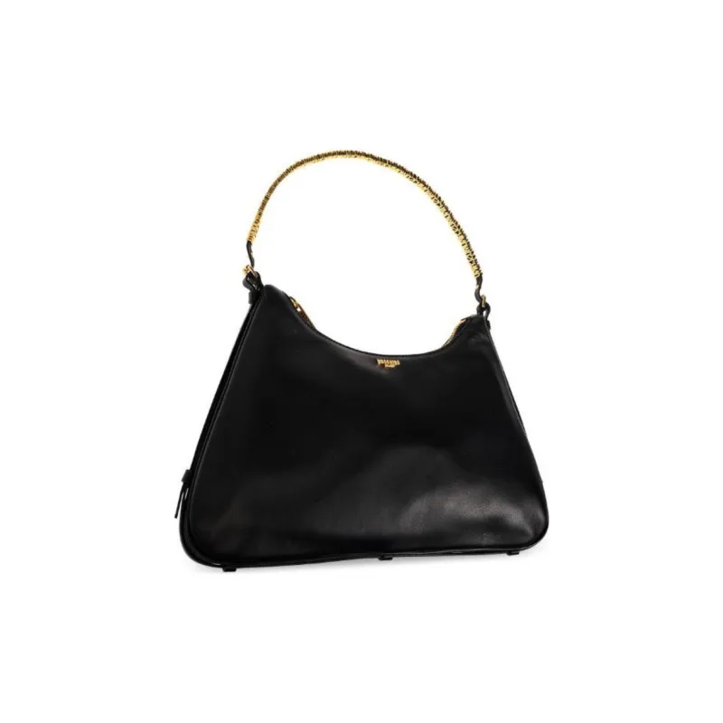 MOSCHINO Logo Lettering Zipped Tote Bag-1
