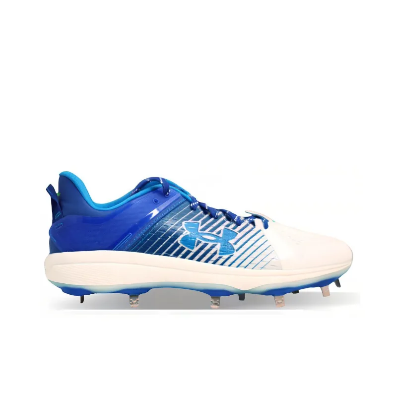 Under Armour Yard Cushioning, Slip Resistant, And Abrasion Resistant Low Top Training Shoes Men's Blue White-1