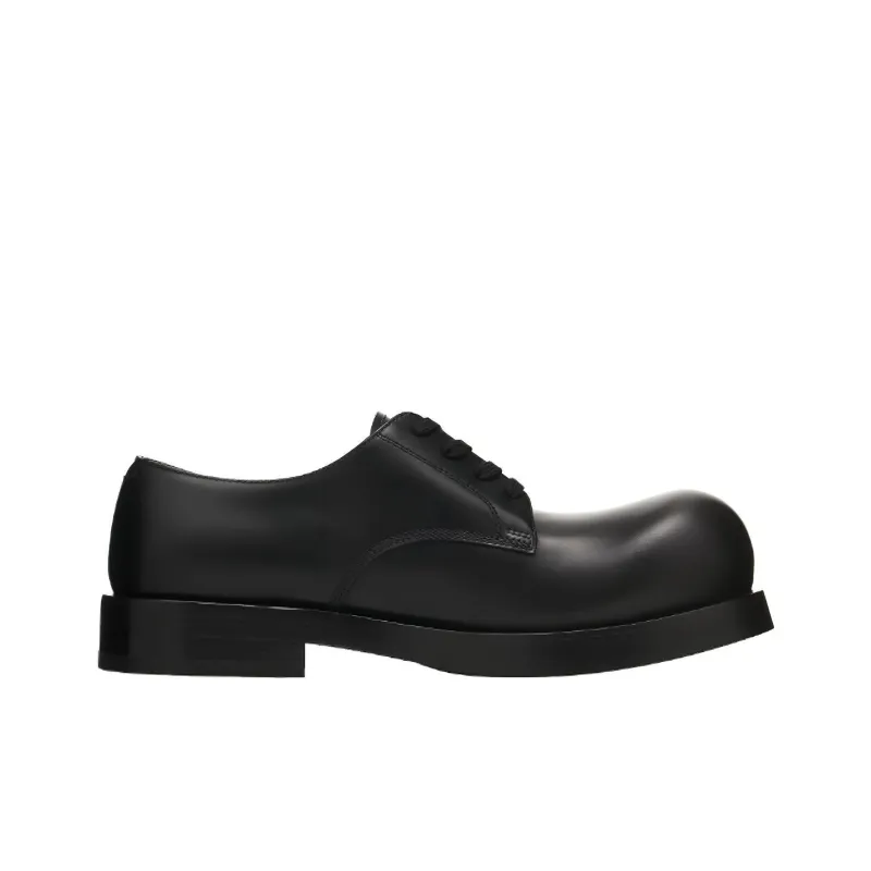 Bottega Veneta Lug Casual Shoes Men's Black-1