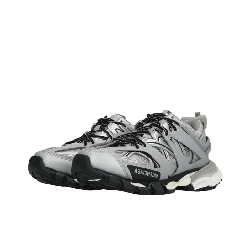 Balenciaga Track Sneaker 'Metallic Silver' Women's-2