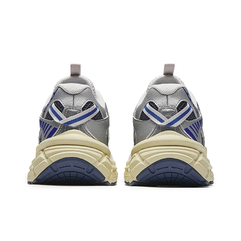 Anta Low Top Running Shoes Men's Silver Gray Blue-3