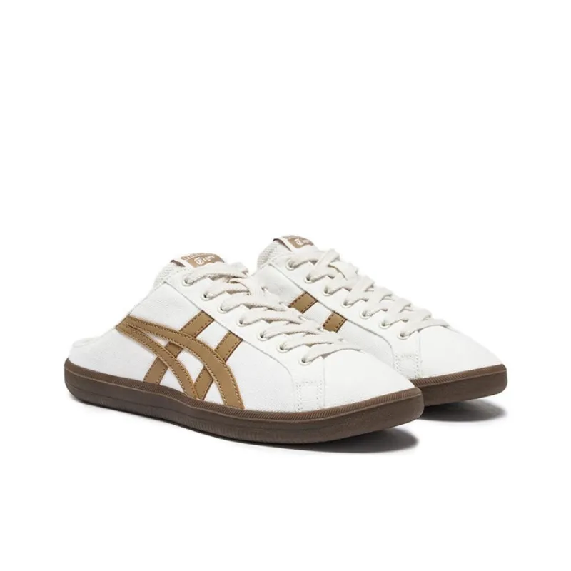 Onitsuka Tiger DD Trainer Sabot Slip Resistant And Breathable Low Top Casual Shoes Unisex Beige-2