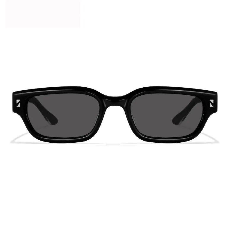 APRIL Plate Frame Irregular Shape Sunglasses Unisex-1