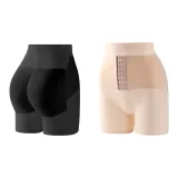 A Set-Zipper High-Waist-Skin+Black (2 Pack)