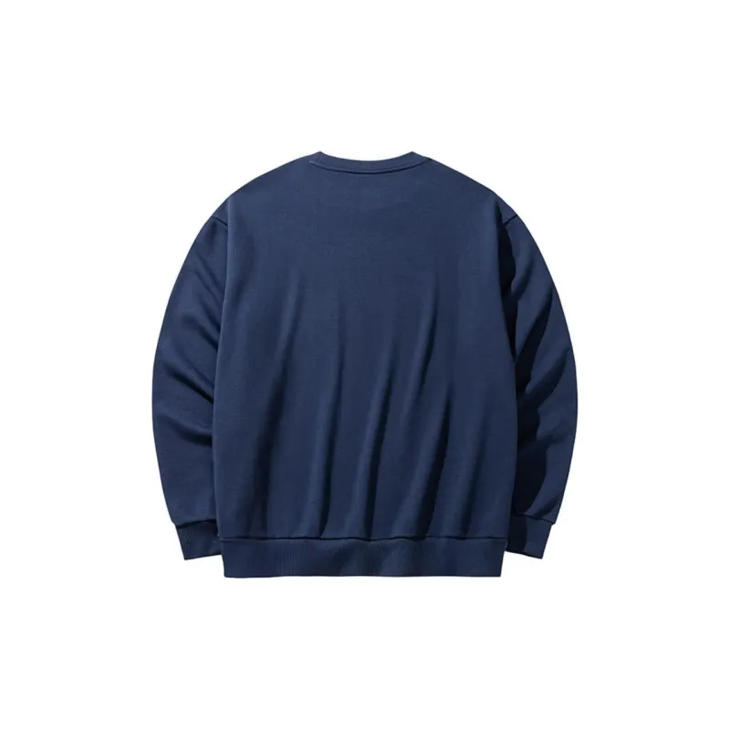 Anta Life Collection Sweatshirt Men's Pure Navy Blue-1