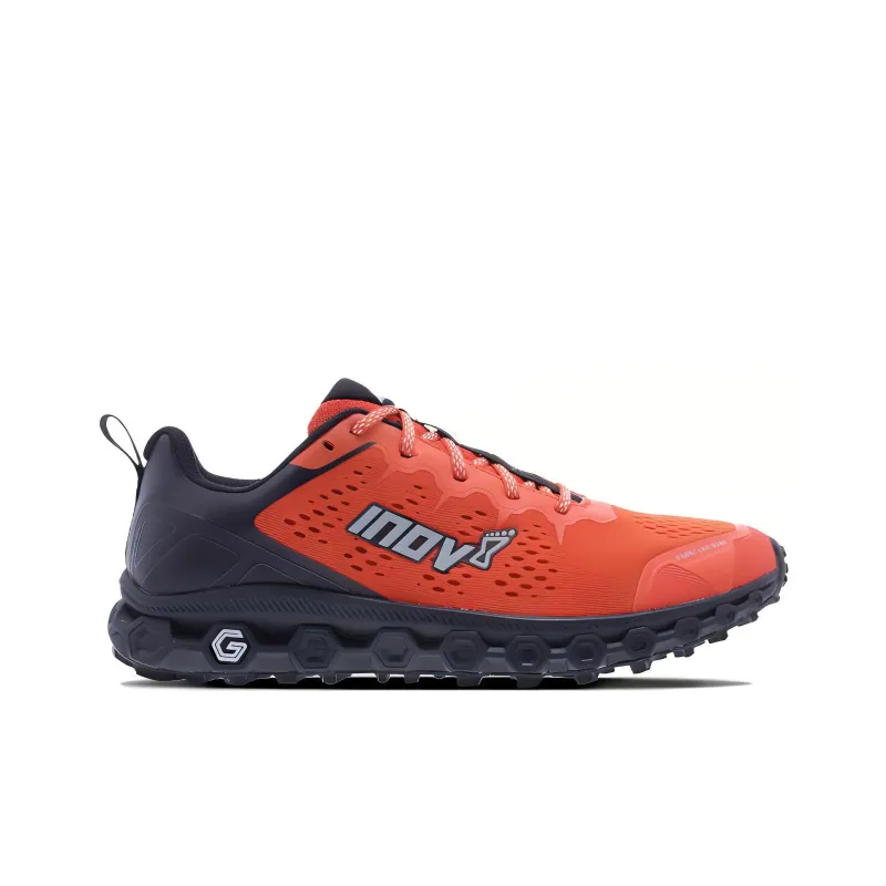 INOV-8 Cushioned Slip-Resistant Low-Top Trail Running Running Shoes Men's Red Black-1