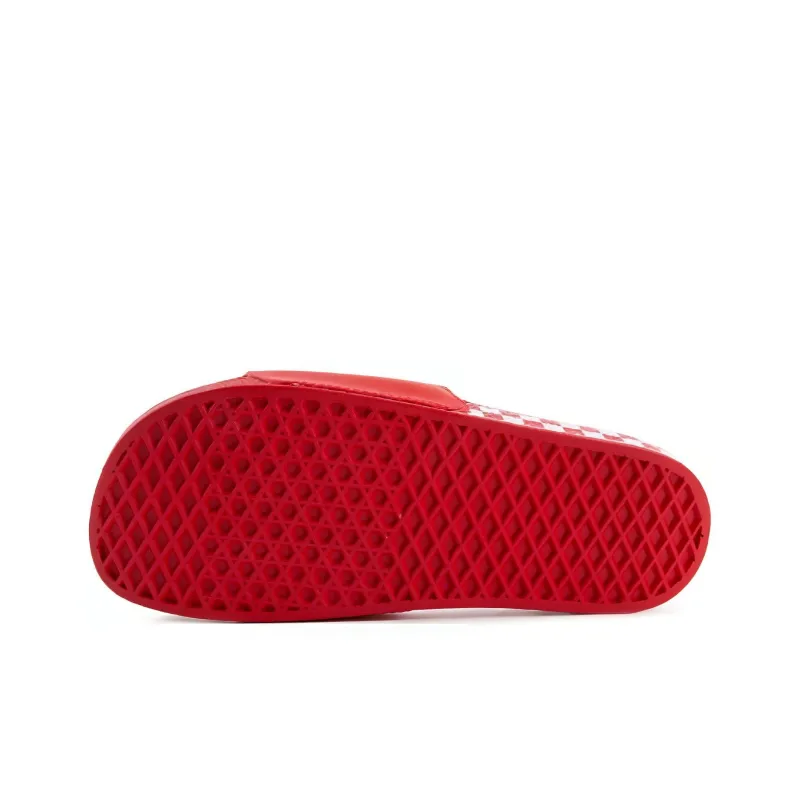 Vans Slip Resistant Abrasion Resistant Slide Slippers Men's Red-4