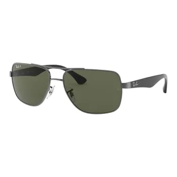 RayBan Metal Aviator Sunglasses Men's Gray