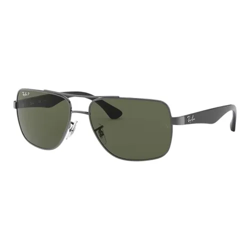 RayBan Metal Aviator Sunglasses Men's Gray