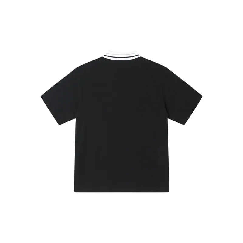 DANGEROUSPEOPLE Polo Shirt Unisex Black-1