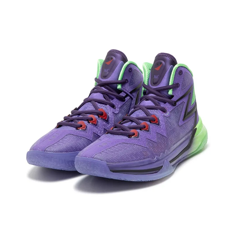 361° Big 3 Future Cushioning Coverage High Top Basketball Shoes Men's Ultraviolet-2