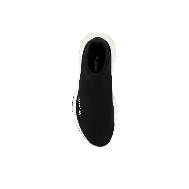 Balenciaga Speed High Top Black/White Women's-4