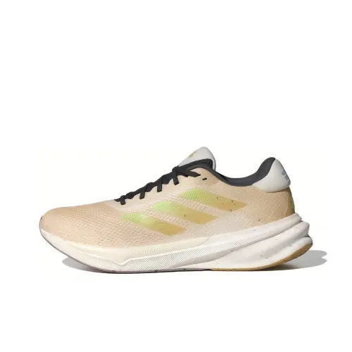 Adidas Supernova Running Shoes Men Low-Top Beige