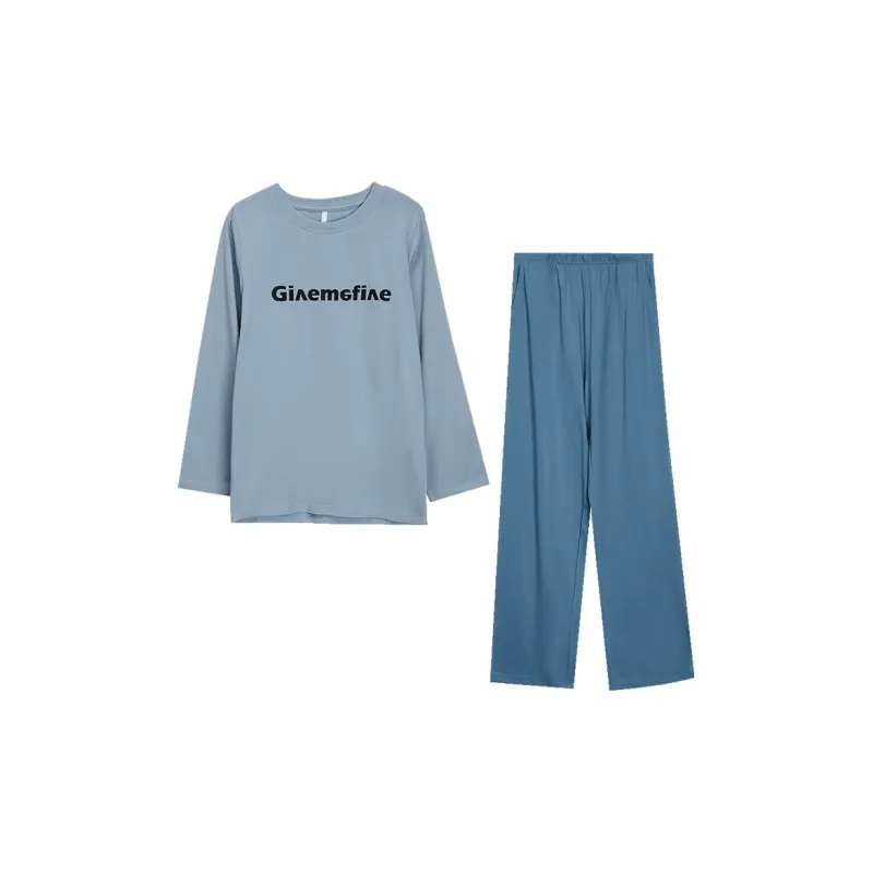 Red Beans At Home Pajama Set Men's-2