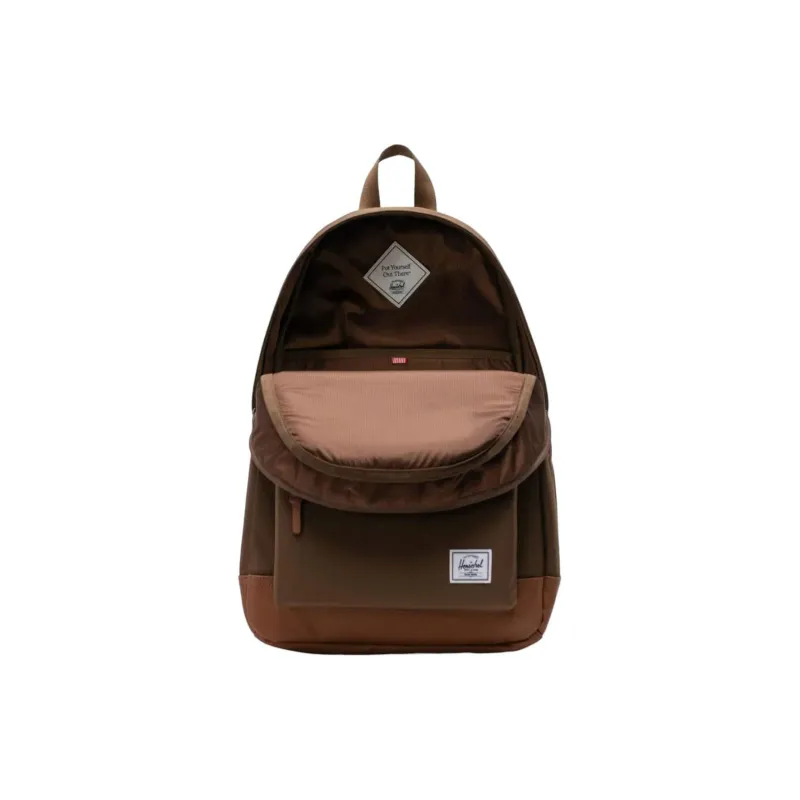 Herschel Recycled Fabric Backpack Unisex Tan-3