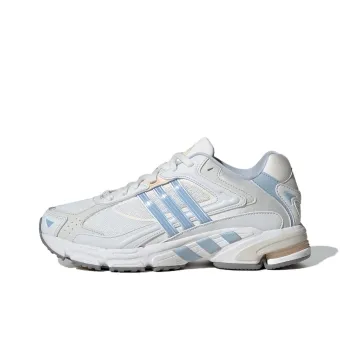 Adidas Originals Response Cl Anti Slip Wear Resistant Chunky Sneakers Women's White Blue