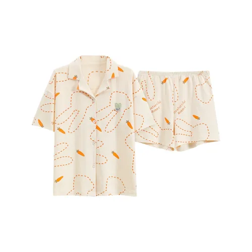 Urban Beauty Pajama Set Women's Apricot