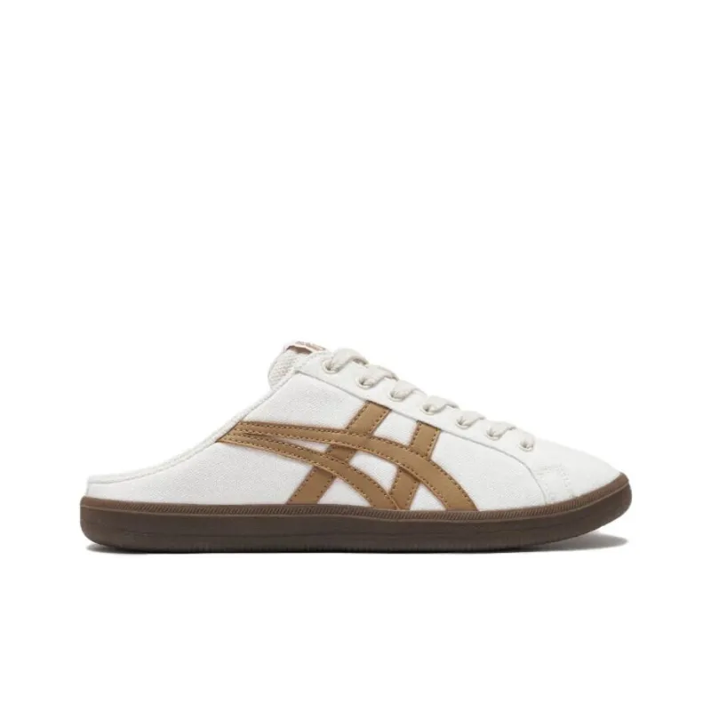 Onitsuka Tiger DD Trainer Sabot Slip Resistant And Breathable Low Top Casual Shoes Unisex Beige-1