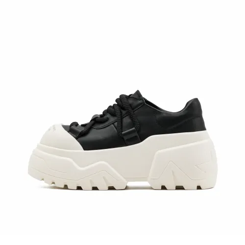 Little Sue Trendy Korean Style Versatile Fashion Oversized Derby Shoes Durable Breathable Low Top Casual Shoes Women's