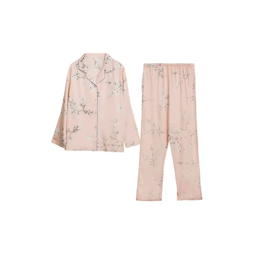 Red Beans At Home Pajama Set Women's