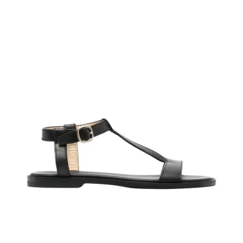 DOUCAL'S Fibbia T bar Leather Sandals Women's-1