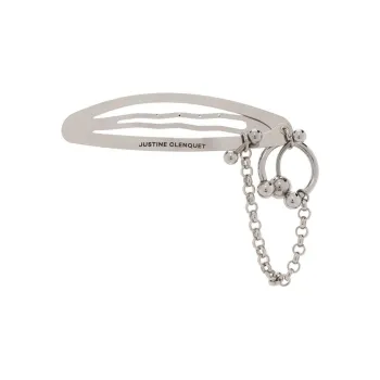 JUSTINE CLENQUET Hair Clips Women's Silver
