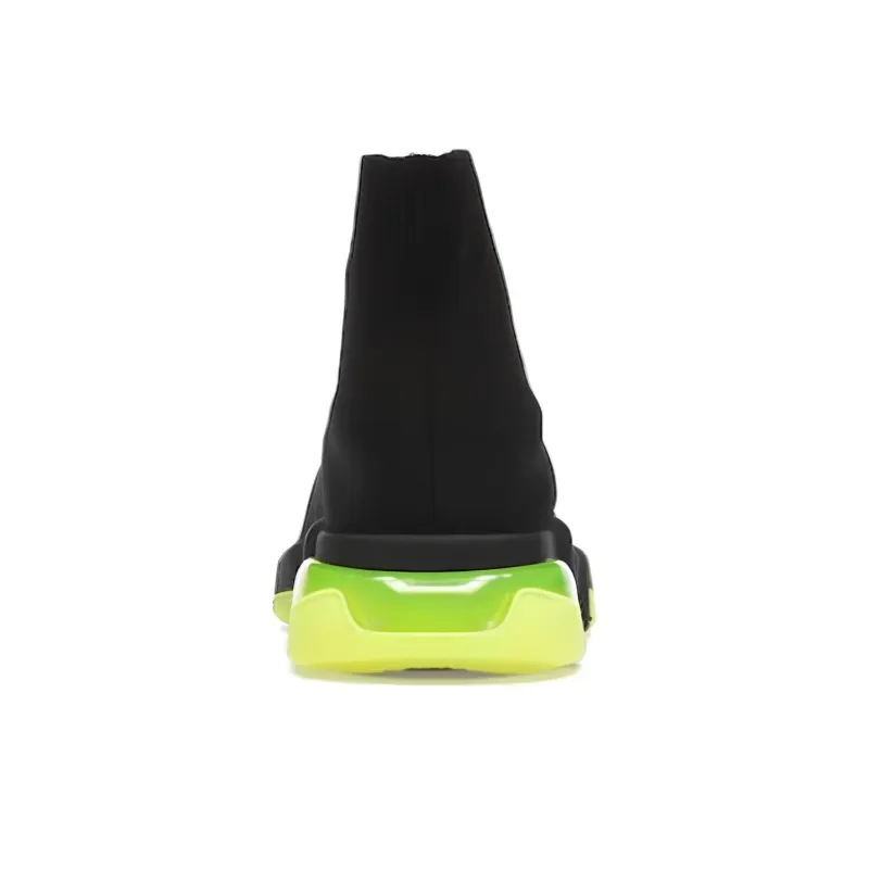 Balenciaga Speed Trainer 'Clear Sole Black Fluo Yellow' Women's-5