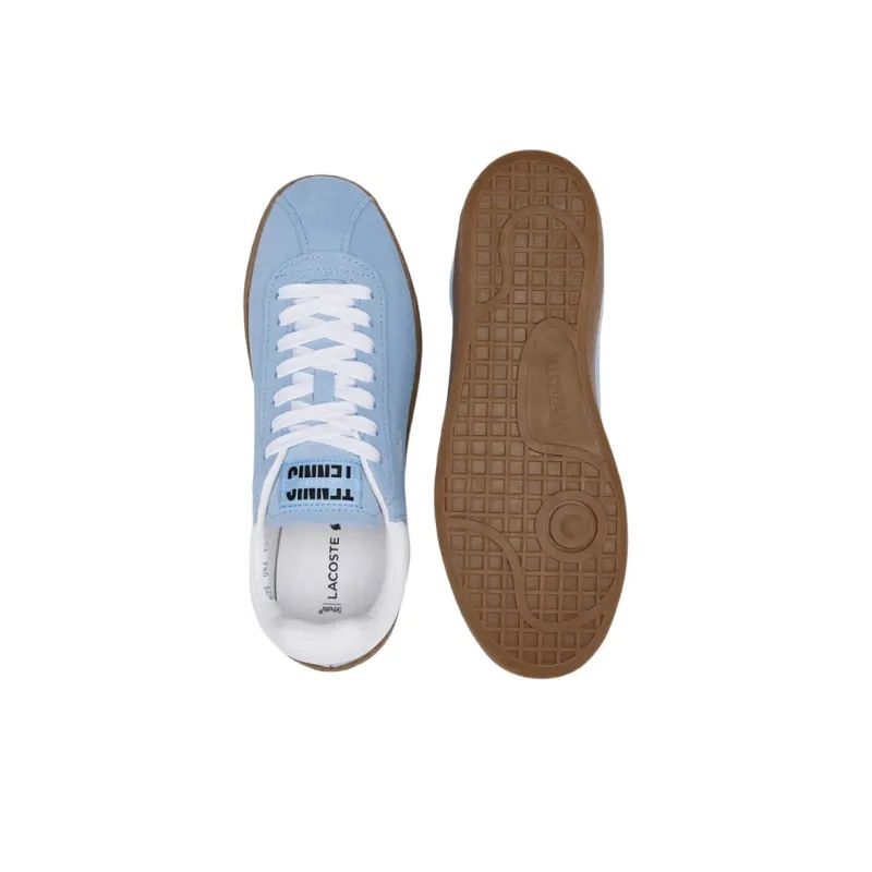 LACOSTE Low Top Skateboard Shoes Women's Blue-4