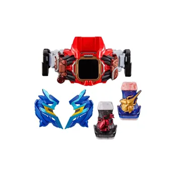 BANDAI Kamen Rider Revice DX Bell DESTREAM Driver Set Rhinoceros Beetle Seal Model Accessories