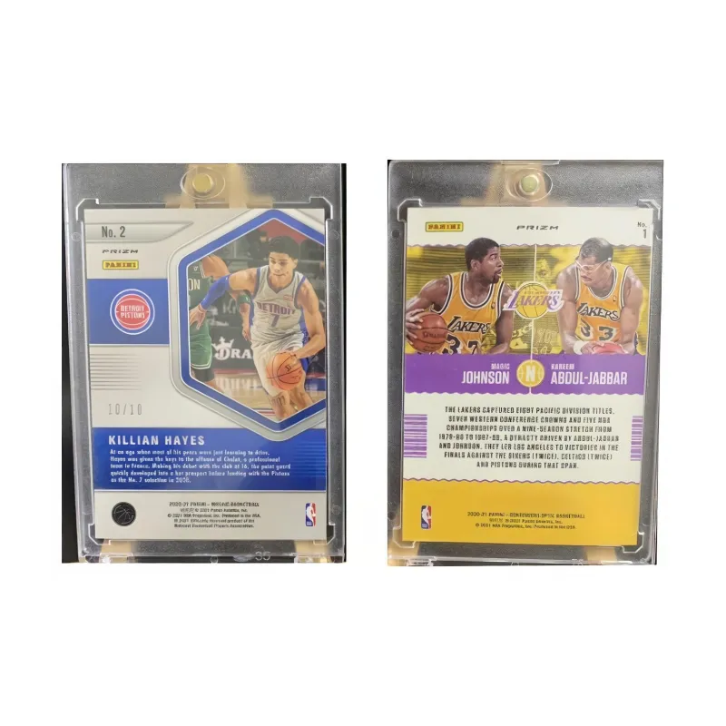 PANINI Kilian Hayes Johnson Jabbar Player Card Product Access Sports Cards 2 Pcs-1