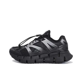 SONGZIO x Reebok Anti Slip Wear Resistant Low Top Casual Running Shoes Unisex Black
